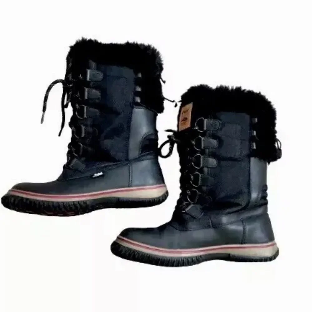 Pajar Canada Waterproof Snow Boots Black 8/ 8.5 Tex Membrane -30C